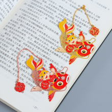 纪念礼品刻字书签制作 腐蚀烤漆书签定制 哪里定制金属书签