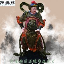 树脂雕塑伽蓝菩萨韦陀菩萨关公韦驮护法总持佛像寺庙专用摆件