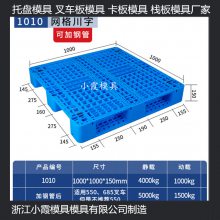 两面进叉物流栈板注射模具 ，两面进叉物流注塑垫板模具