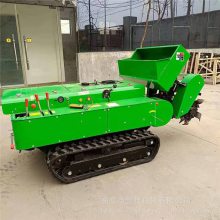 果园小型旋耕机 自走式开沟施肥机 遥控板操作打沟机