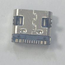 type c 16pin 板上直贴四脚前插后贴