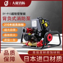 大耀便携式超轻型智能森林消防水泵 进口品质 高压力 可串联接力使用