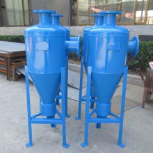 扩容式泥沙分离器 大口径立式除砂器 甘肃立式除砂器