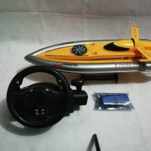 室内儿童游乐设备 水上遥控船 方向盘电动船 航模玩具