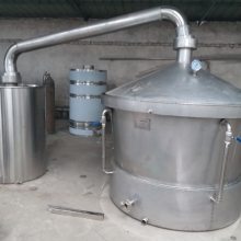 液态烧酒蒸锅一体式甑锅 直烧式白酒酿酒设备 家庭自酿甄锅