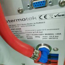 德国Termotek 冷水机 p307-22305用于高校实验室激光机上使用