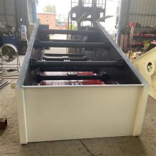 SS电动高频震动筛水洗砂脱水型直线筛