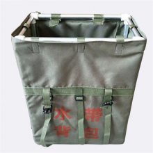 森林消防水带背包 防水牛津布铝合金框架背包 零售水带背包
