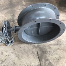 亿泽DN300 YDL拉链式烟道蝶阀 DL电动烟道蝶阀