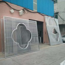 广东铝窗花 铝艺屏风 铝合金格栅厂家