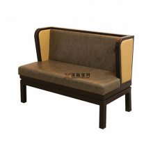 淄博牛排西餐厅家具***料理店卡座沙发