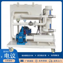 200流量板框压力式滤油机全智能PLC控制,带加热器