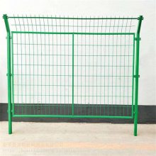 绿色铁丝围栏网 浸塑焊接网护栏 1.8米高规格可定做
