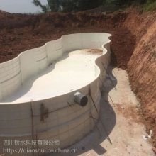 四川桥水科技玻璃钢稻田养鱼池