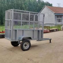 新品農(nóng)用運輸兩輪車 農(nóng)用拖拉機拖車 農(nóng)用拖拉機牽引液壓自卸車