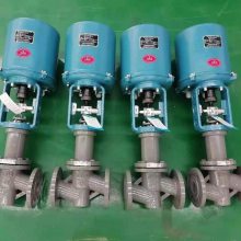 ZDLPF46-16C ZDLPF46电动衬氟单座调节阀_电子式电动衬氟调节阀