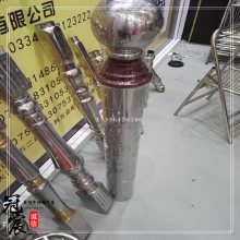 广东室外304不锈钢玻璃雨棚支架 不锈钢工程立柱异型制作厂家