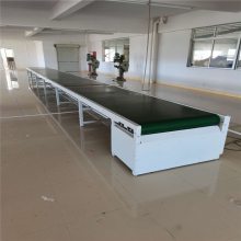 供应大小型注塑机生产PVC皮带流水线 机械手主线输送带、支线输送机