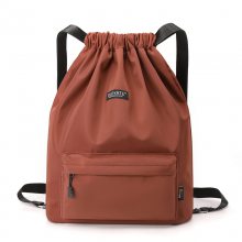 轻便防水束口抽绳双肩包户外运动健身背包大容量旅行包篮球收纳袋