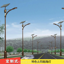 山阳县路灯厂 异形定制类民族特色6米LED太阳能照明灯具定制