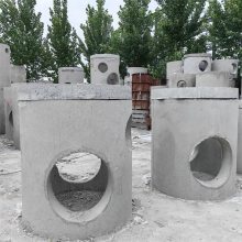 中珺城市污水管道检修混凝土成品井 直通三通圆形水泥检查井