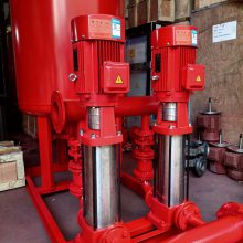 消火栓泵现场试压 XBD5.0/25G-L 大功率消防多级泵 自动加压喷淋泵