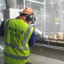 干冰清洗在双向拉伸薄膜TDO链铗生产线的应用