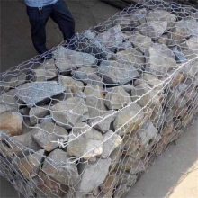 加筋格宾石笼网 网格均匀用料讲究 抗冲刷能力强防洪堤坝护坡