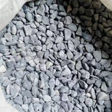 西安市黑色砾石批发 工程铺路黑色机制小石子销售商家 富平灰色水磨石子石头厂家