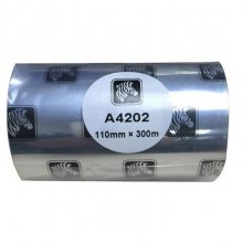 ZEBRA斑马A4202树脂碳带 110mmX300m 各种规格
