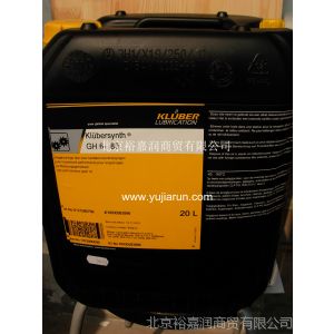 供应德国克鲁勃klubersynth GH 6-80合成齿轮油/高温合成齿轮油