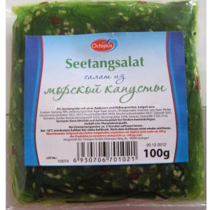 供应冷冻海藻沙拉 塑料袋装100g