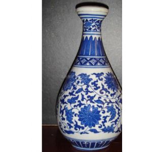供应北京景德镇青花瓷酒瓶