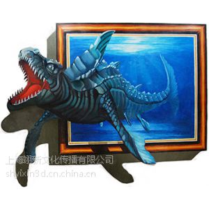 供应北京3D科幻立体画_个性3D墙画_3D广告创意公司