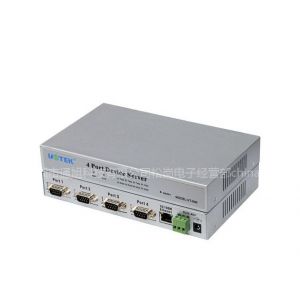 供应宇泰科技四串口(RS-232)网络服务器 UT-6304