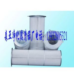 供应法兰式除尘滤筒木质纤维压结滤芯卡盘式除尘滤芯