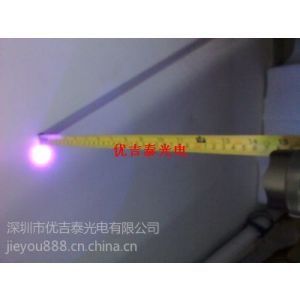 供应日亚 高功率强紫外光365NM UVLED手电筒 探伤固化刑侦专用