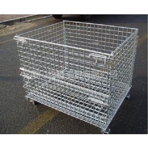 供应惠州仓库笼,惠州仓储笼,惠州折叠铁筐