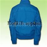 圆领广告风衣生产加工订做—康楷服饰