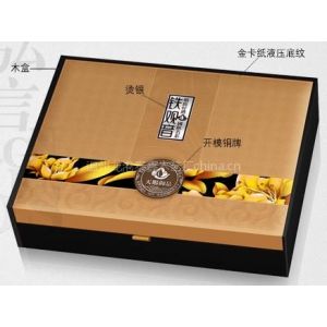 供应【温州厂家直销】供应茶叶精美木盒 可定制 包装盒