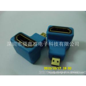 供应HDMI迷你A公转A母90度转换接口连接器