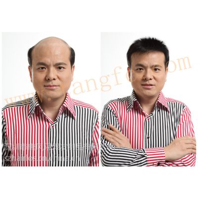 唐风采最真实的真人发假发