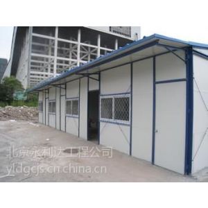 供应北京大兴区防火岩棉彩钢板房搭建安装68606580