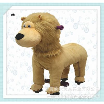 健身儿童玩具诸葛马 机械诸葛马厂家批发 仿真动物 狮子