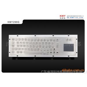 供应凯明杨直销法语触摸板键鼠一体键盘/金属PC键盘KMY299G