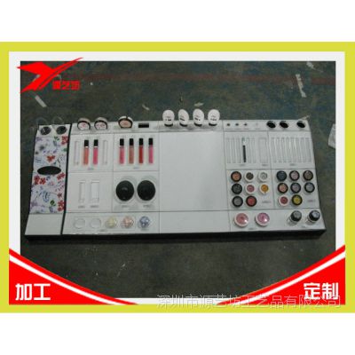 供应亚克力化妆品货架展示架 有机玻璃展架加工定制厂家