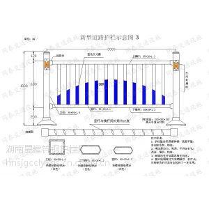 供应湖南衡阳锌钢防眩道路交通护栏