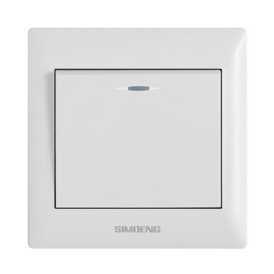 供应simioengx1系列白色墙壁工程开关工程开关面板250v10a
