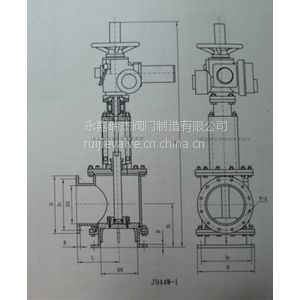 供应J944W-1电动废气截止阀