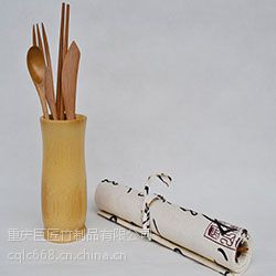 巨匠厂家定制日韩式环保竹制餐具竹餐刀 竹叉子 竹勺 餐具套装